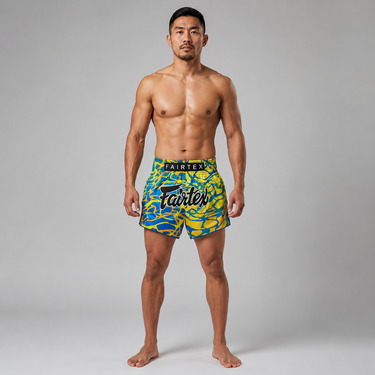 Fairtex Muay Thai Shorts - BS1927 Magma 'Green'