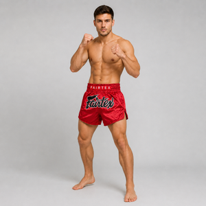 Fairtex Muay Thai Shorts - BS1936 Red Diamond