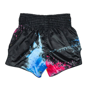 กางเกงมวยไทย Fairtex Muay Thai Shorts - BS1938 Black Acid Jazz