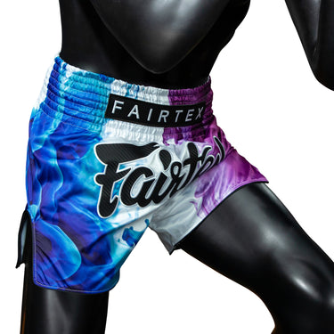 Fairtex Muay Thai Shorts - BS1950 White Tech House