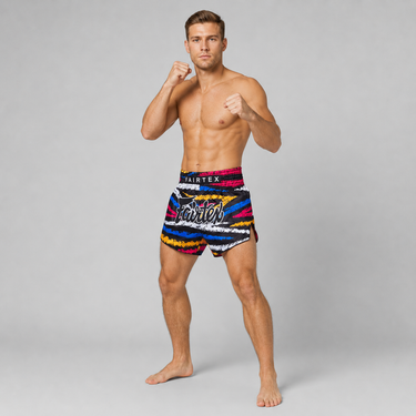 Fairtex Muay Thai Shorts - BS1957 Colorfull (Horizontal)