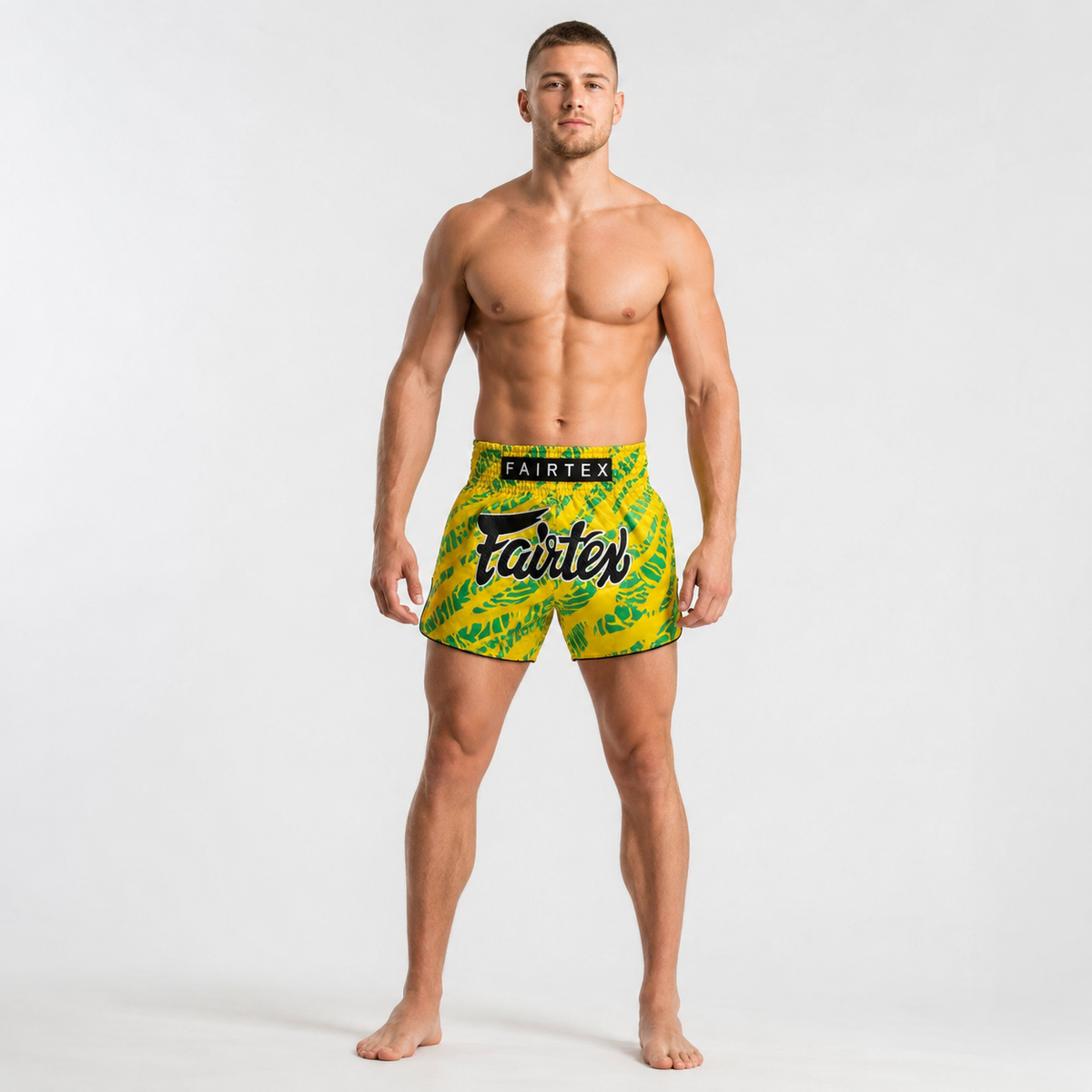 Fairtex Muay Thai Shorts - BS1959 Yellow/Green
