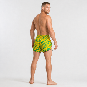 Fairtex Muay Thai Shorts - BS1959 Yellow/Green