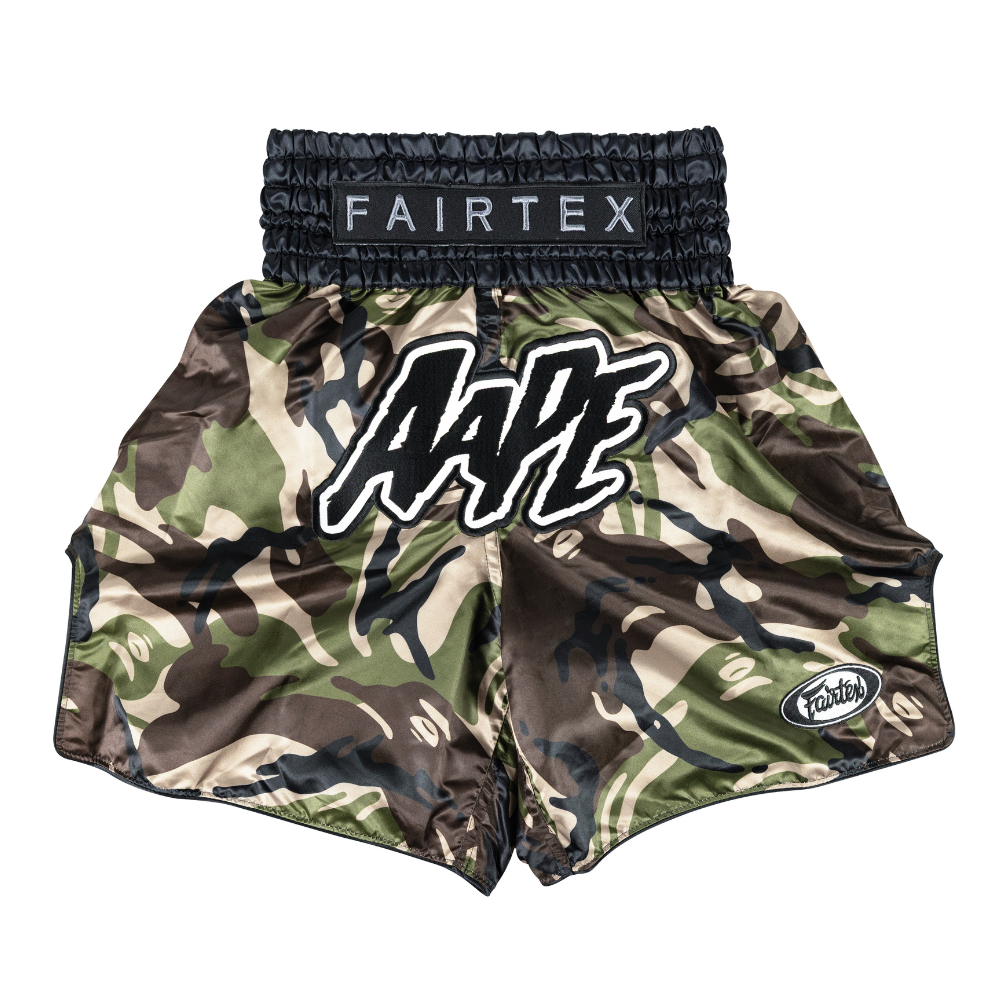 Fairtex x AAPE Limited Edition Boxing Trunks - Fairtex Thailand Fairtex x AAPE Limited Edition Boxing Trunks - Fairtex Thailand