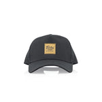 Fairtex Trucker Cap - Black with Leahter Logo