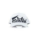 Fairtex Trucker Cap - White with Black Logo