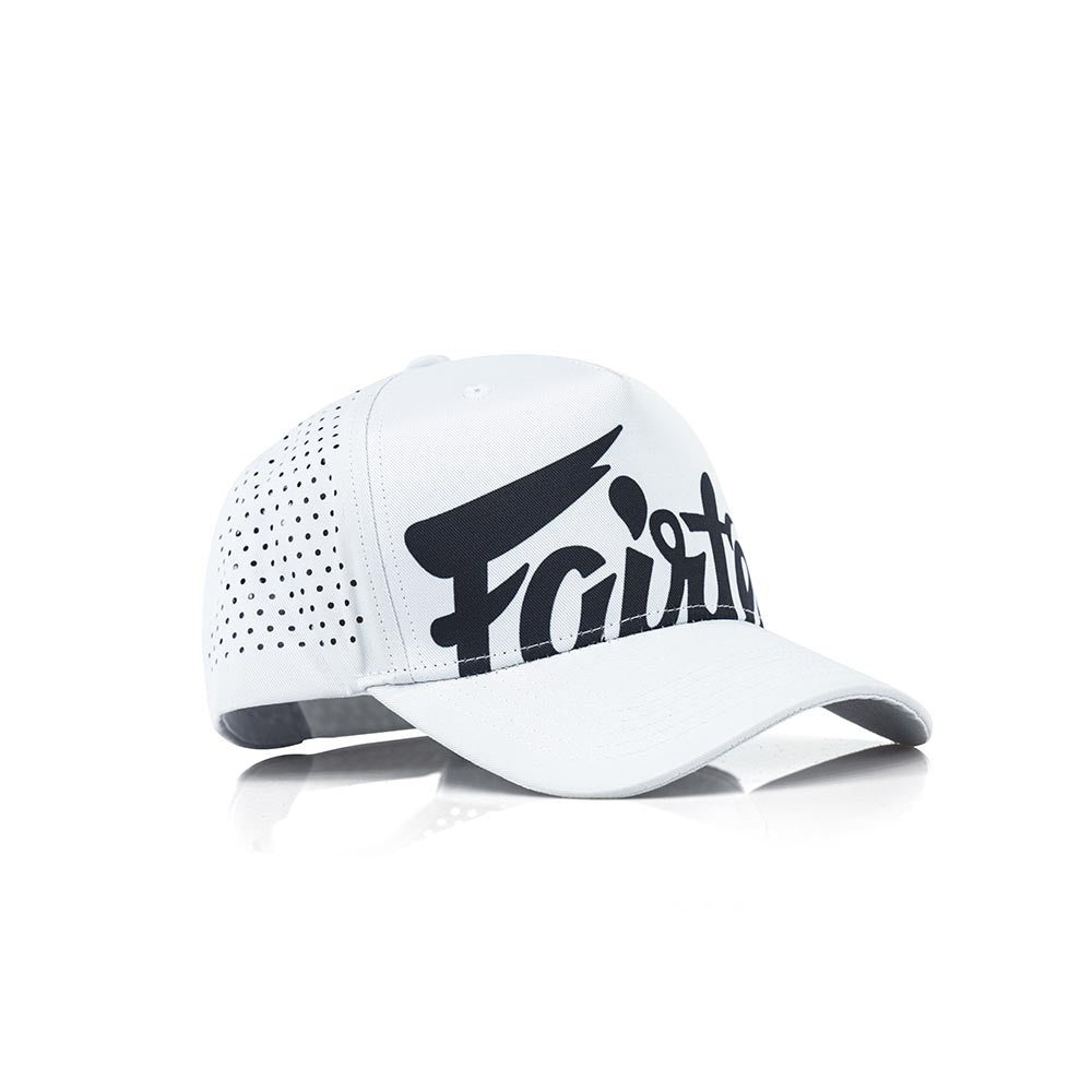 Fairtex Trucker Cap - White with Black Logo