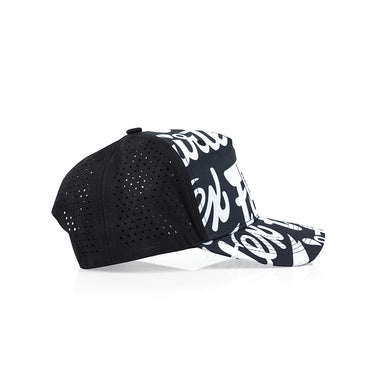 Fairtex Trucker Cap - Black/White with white graphic