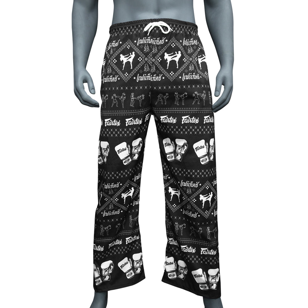 Fairtex Muay Thai Soft Power Pants Black