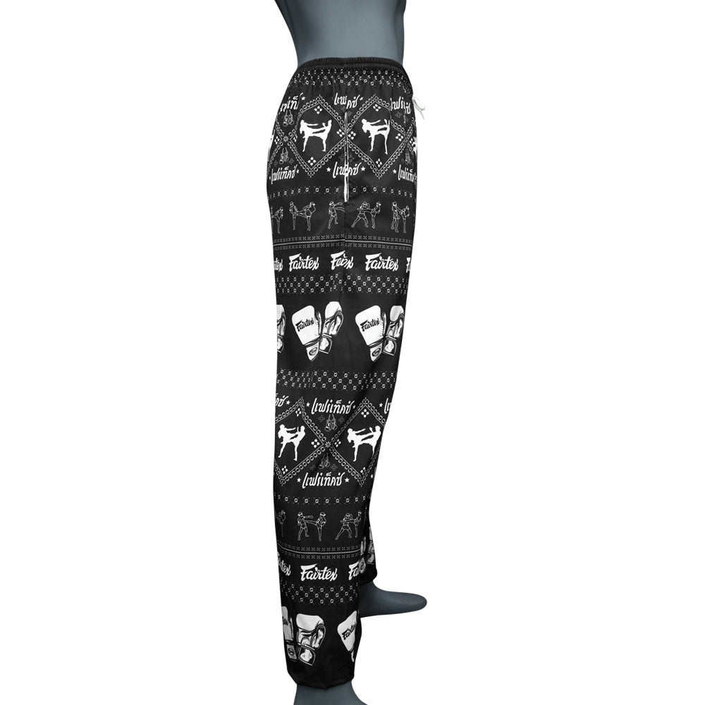 Fairtex Muay Thai Soft Power Pants Black