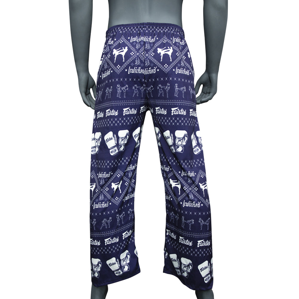 Fairtex Muay Thai Soft Power Pants Navy Blue