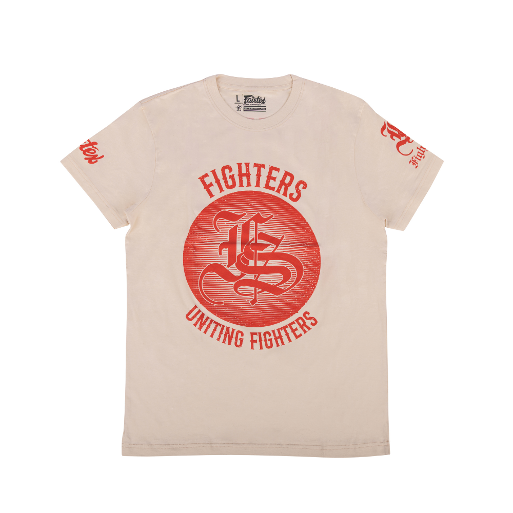 เสื้อยืดรุ่นพิเศษ Fairtex x Fight Story สีขาว