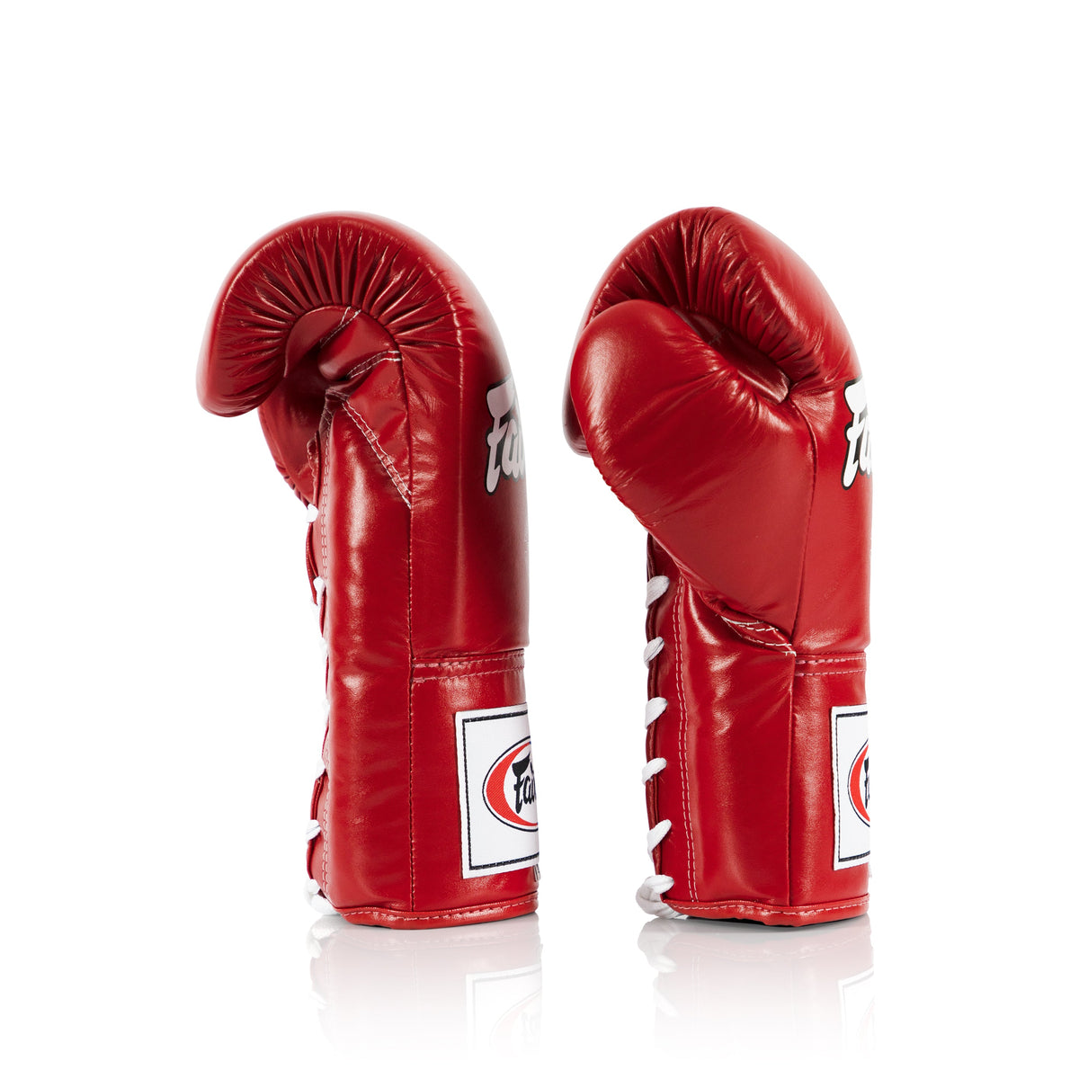นวมชกมวยสำหรับแข่งขัน Fairtex Pro Competition - Locked Thumb (หนังแท้)