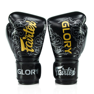 นวมสำหรับการแข่งขันคิกบ็อกซิ่งและการฝึกซ้อม รุ่น Fairtex X Glory