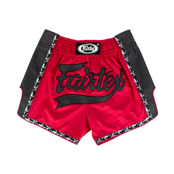 Muay Thai Shorts - BS1703 Red/Black