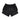 กางเกงมวยไทยขาสั้น - BS1708 สีดำ 