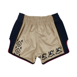 กางเกงมวยไทย - BS1713 Tribal 