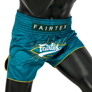Fairtex Muay Thai Shorts - BS1907 Focus Turquoise