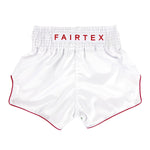 Fairtex Muay Thai Shorts - BS1908 Satoru Collection White