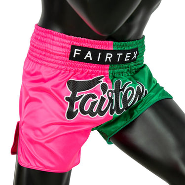 Fairtex Muay Thai Shorts - BS1911 Pink/Green