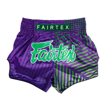 กางเกงมวยไทย Fairtex - BS1922 Racer สีม่วง