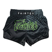 กางเกงมวยไทย Fairtex - BS1924 Racer สีดำ