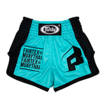 กางเกงชกมวยสำหรับเด็ก Fairtex - BSK2107 "Turquoise"