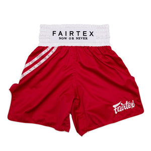 FAIRTEX BOXING TRUNKS - BT2008 "CLASSIC RED"