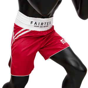 FAIRTEX BOXING TRUNKS - BT2008 "CLASSIC RED"