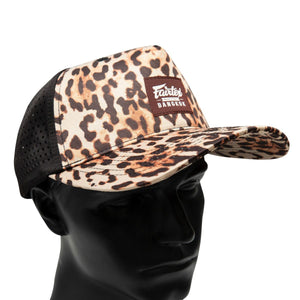 หมวกแก๊ป Fairtex Trucker - ลายเสือดาว