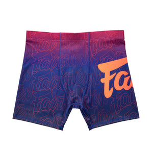 กางเกงขาสั้นผู้ชาย Fairtex Vale Tudo - สีน้ำเงิน