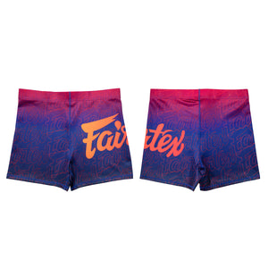 กางเกงขาสั้นผู้หญิง Fairtex Vale Tudo - สีน้ำเงิน