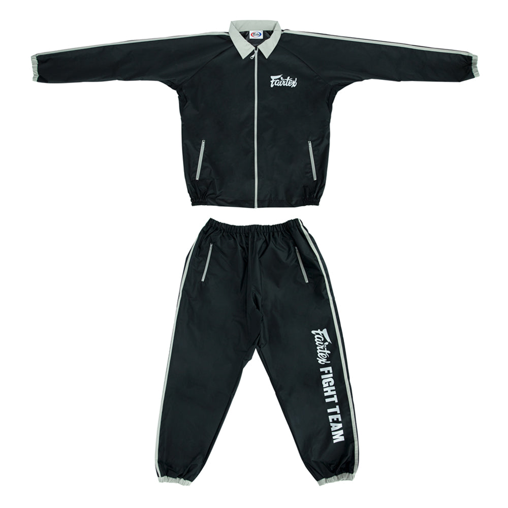 Vinyl Sweat Suit VS4 Black/Gray XXL